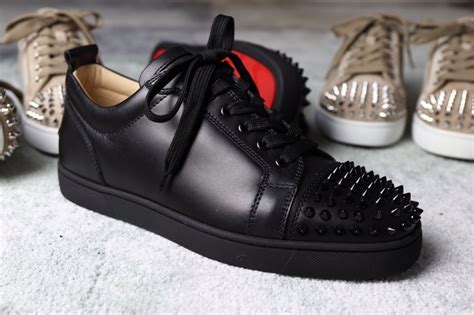 louis vuitton mens red bottom shoes|christian louboutin men's studded shoes.